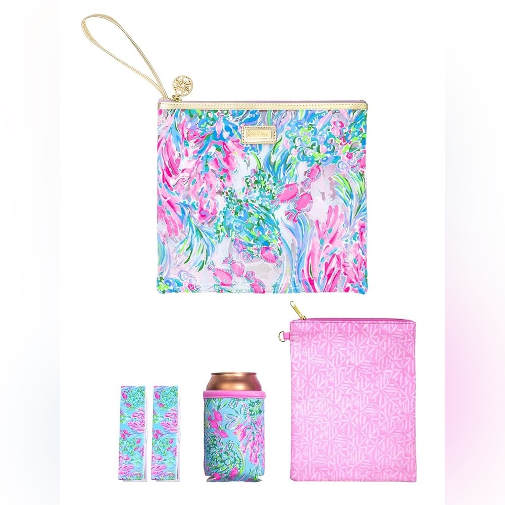 NWT Lilly Pulitzer Beach Day Pouch